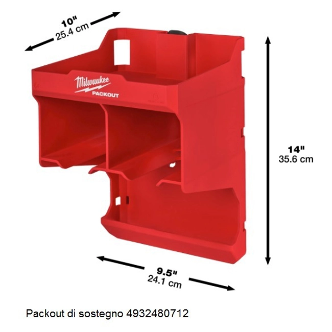 Vendita online Packout™ sistema a parete starter kit